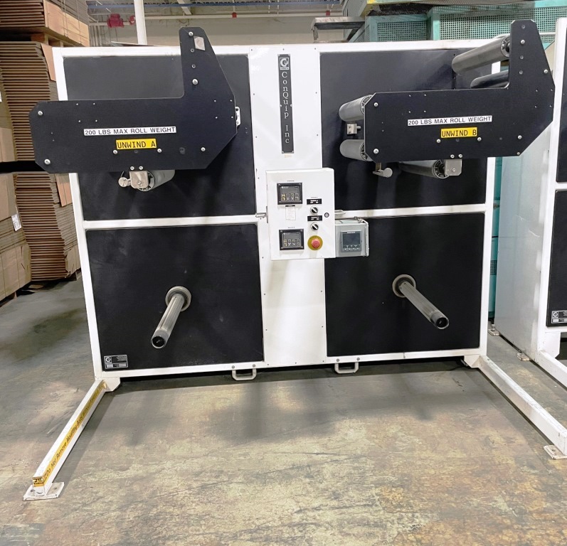 CONQUIP Unwind Stands, 24" wide, 2005 year.